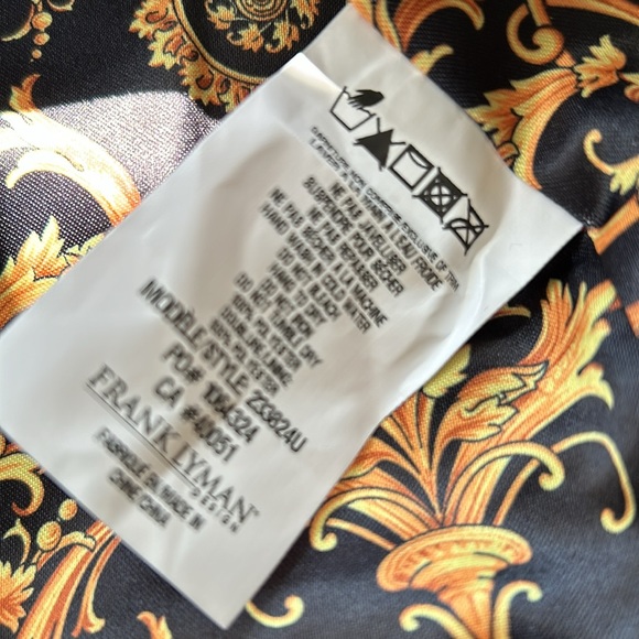 Frank Lyman Montreal Designer Jacket NWT - Picture 6 of 11